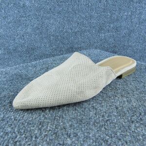Old Navy Women Mules Shoes Size‎ 7 Medium Gray Fabric Slip On
